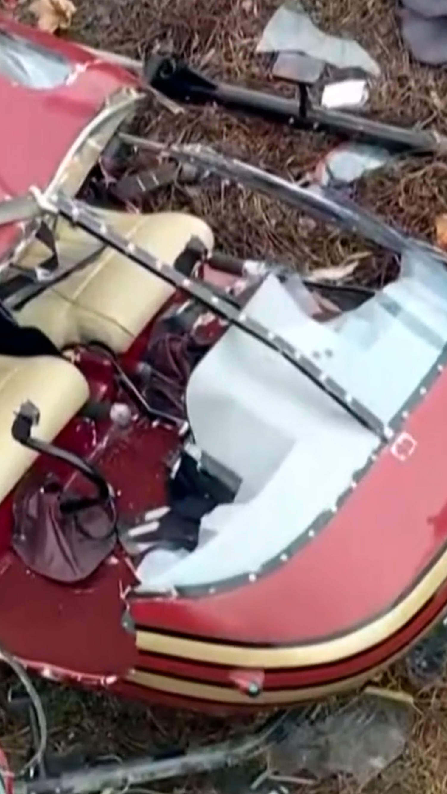 Helicopters that collided midair left airport together