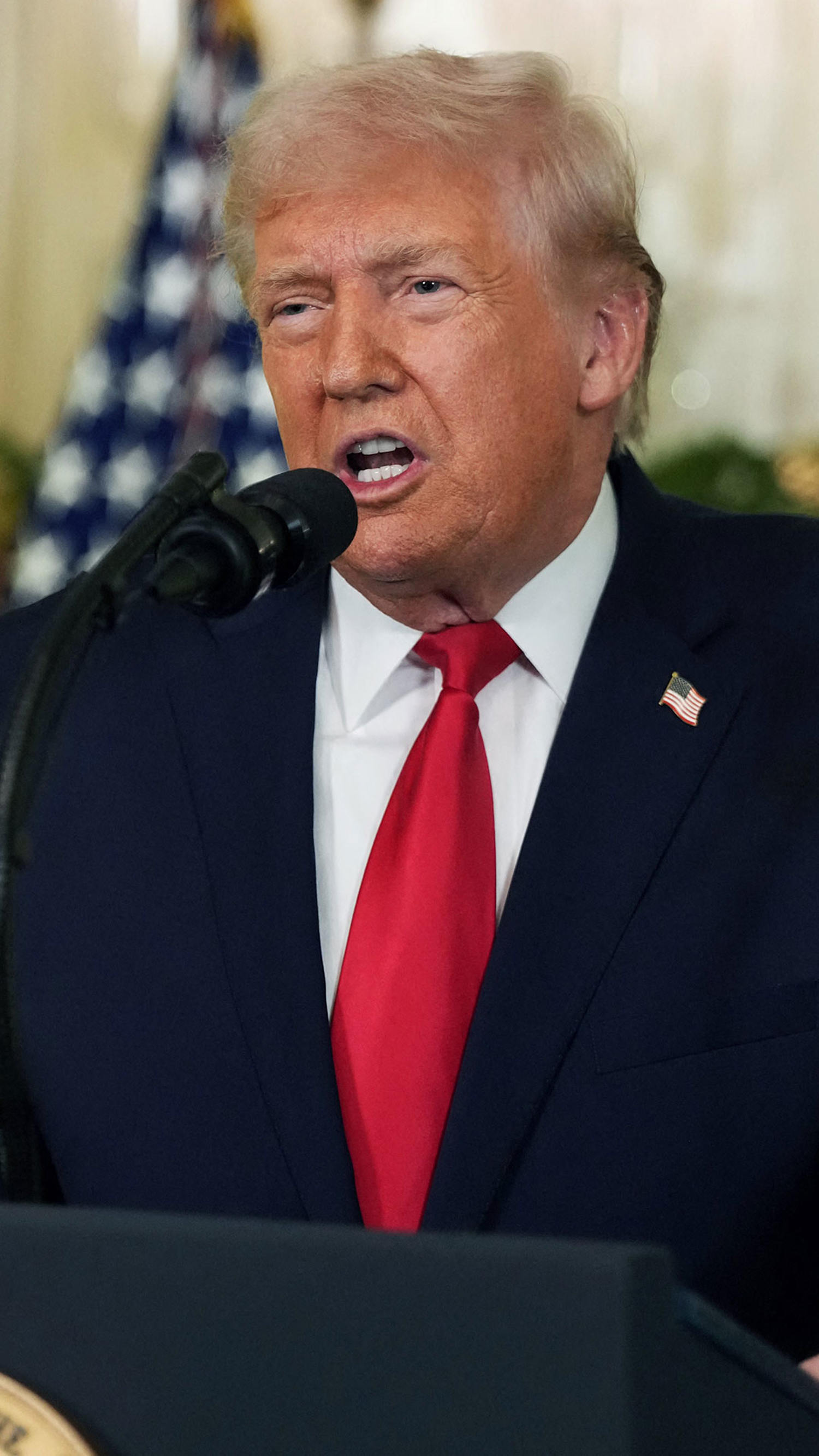 Trump touts progress in address to the nation