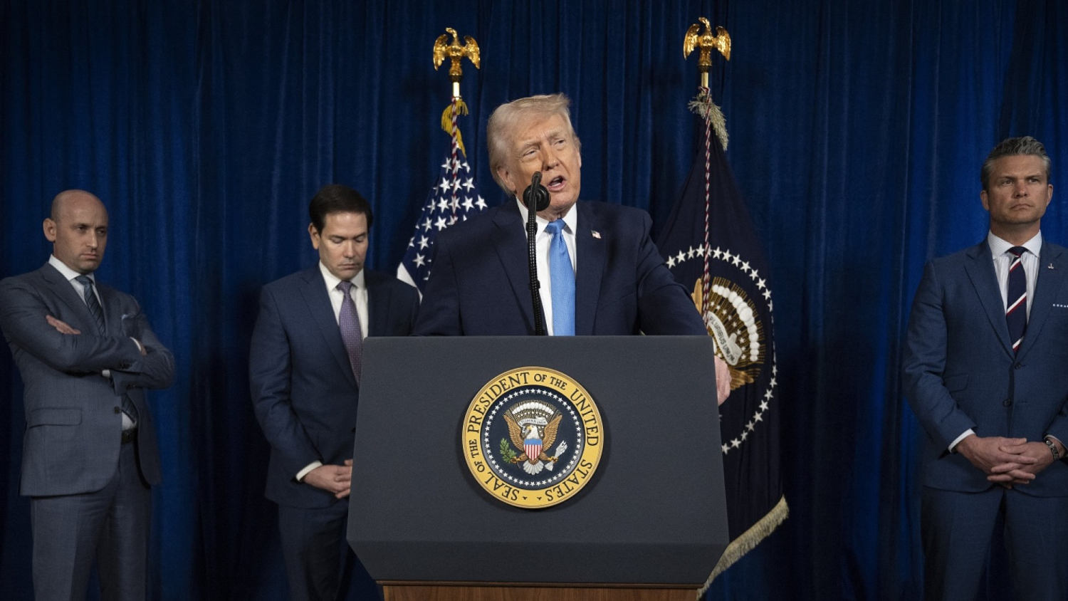 Trump says Maduro will face 'full might' of American justice 'on American soil'