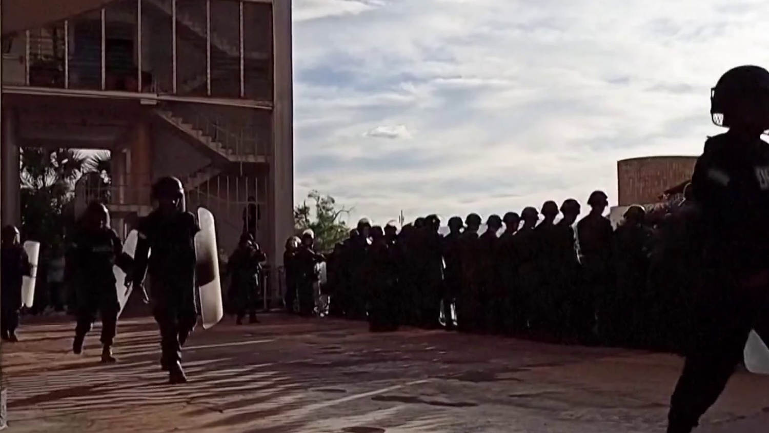 Video shows Honduran lawmaker injured in an explosive attack