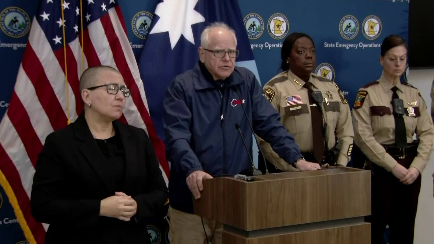 Gov. Tim Walz calls Minneapolis shooting 'sickening'