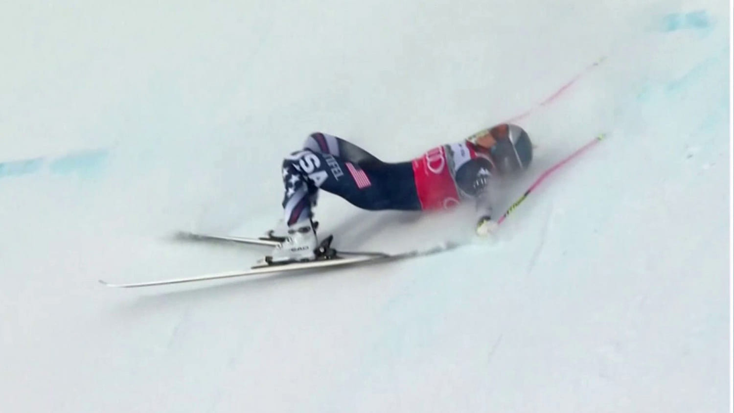 Lindsey Vonn Crashes in Last Downhill Before Winter Olympics