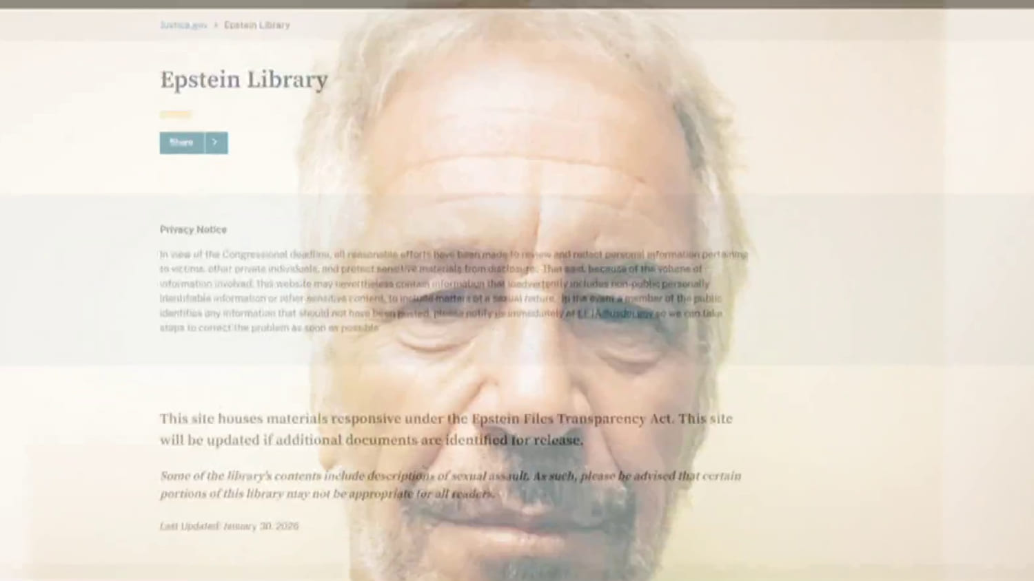 3 million pages of Epstein documents released