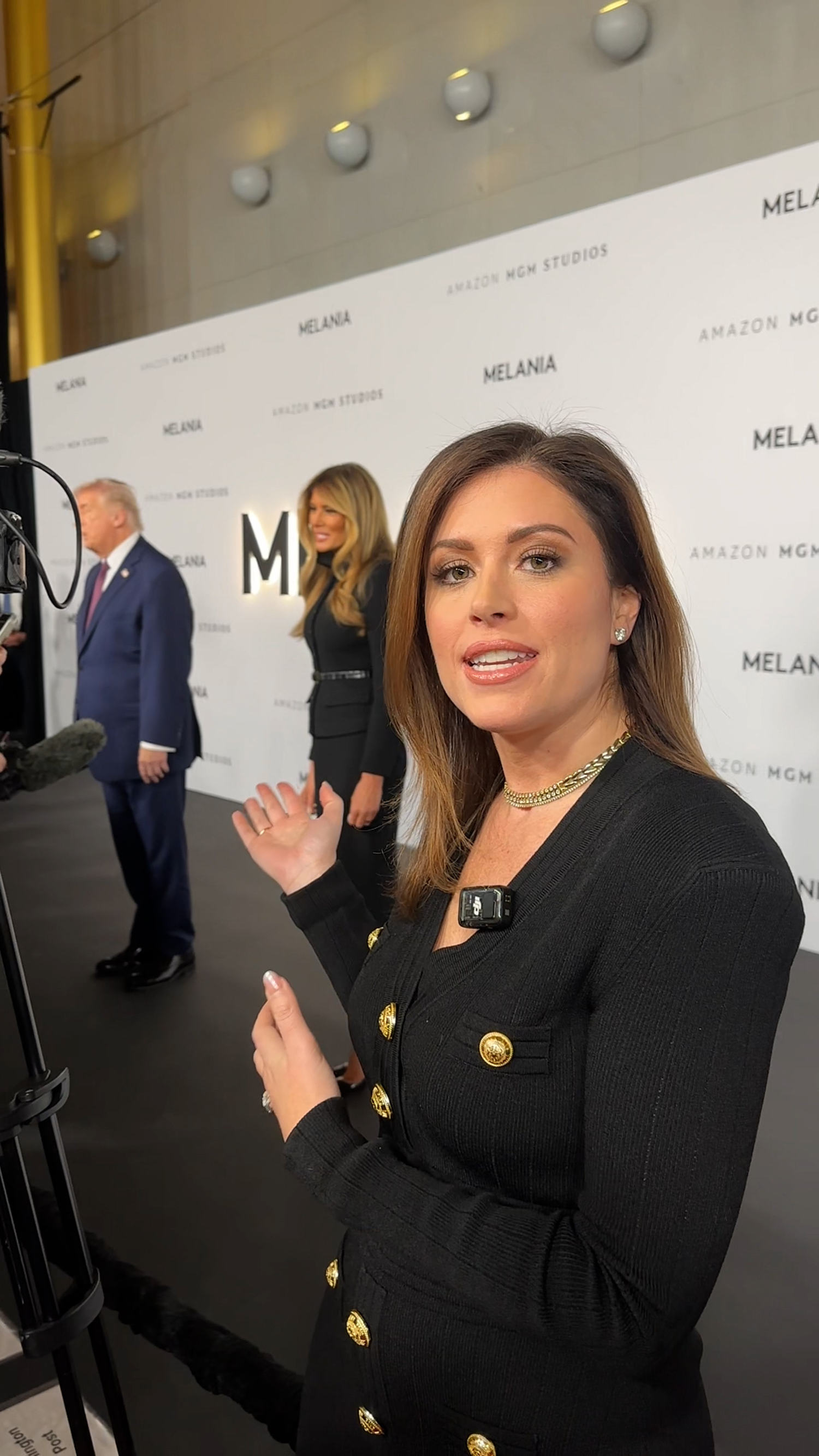 President and first lady attend ‘Melania’ premiere