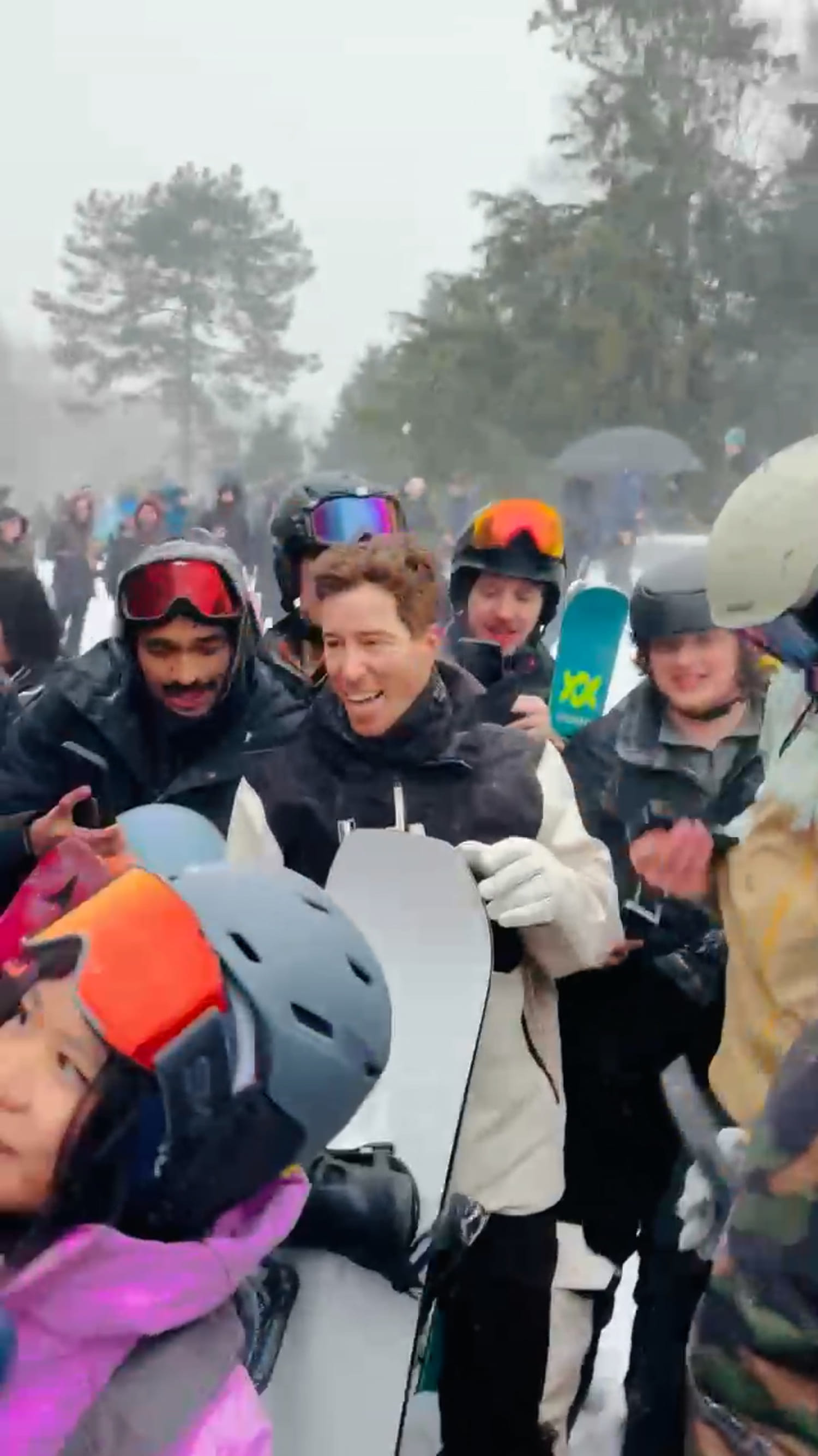Snowboarder Shaun White shares backstory of Central Park surprise