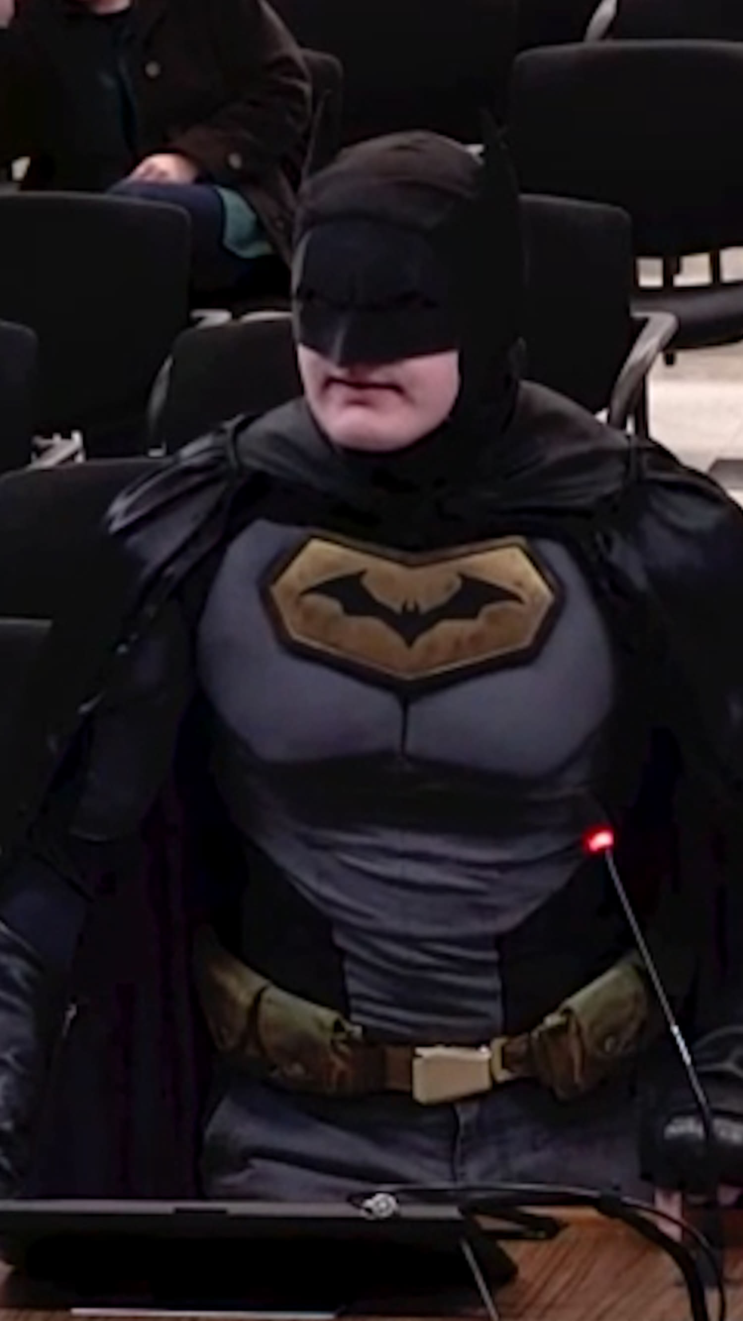 ‘Batman’ demands city council does not support ICE