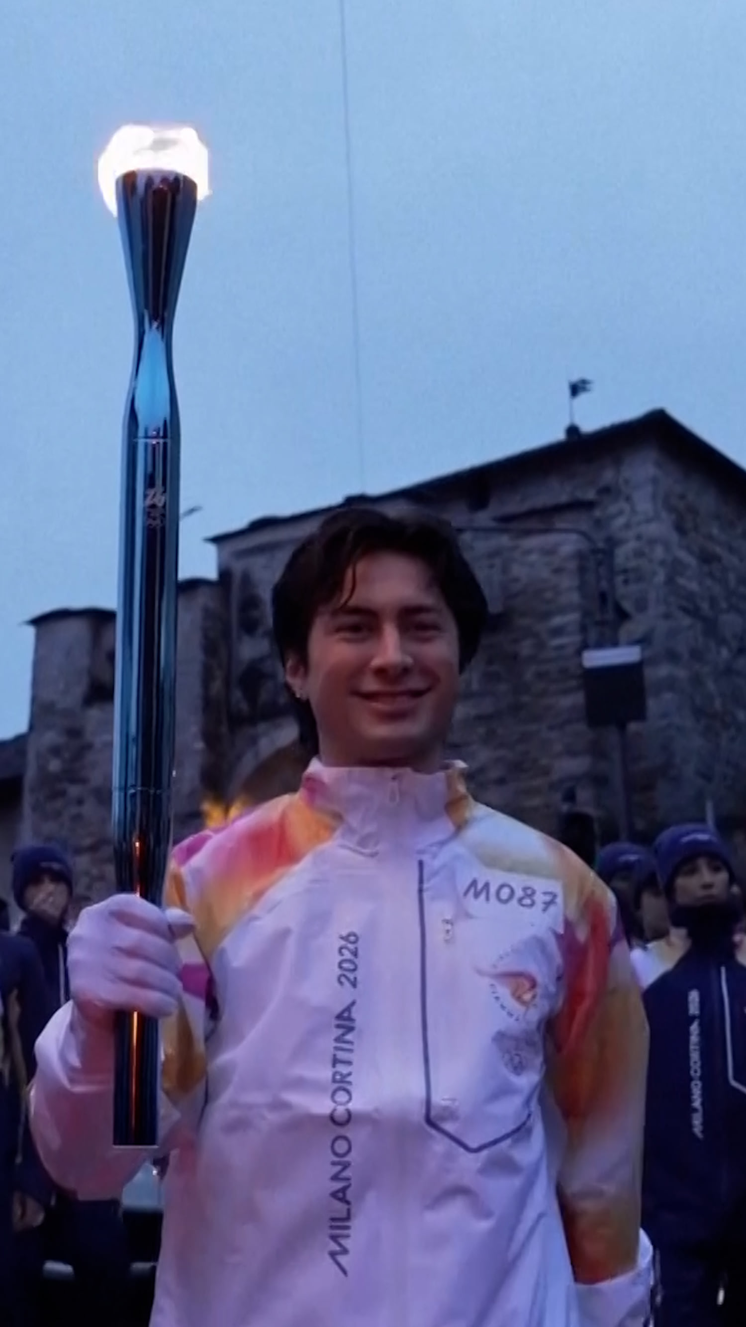 'Heated Rivalry' stars carry the Winter Olympic torch