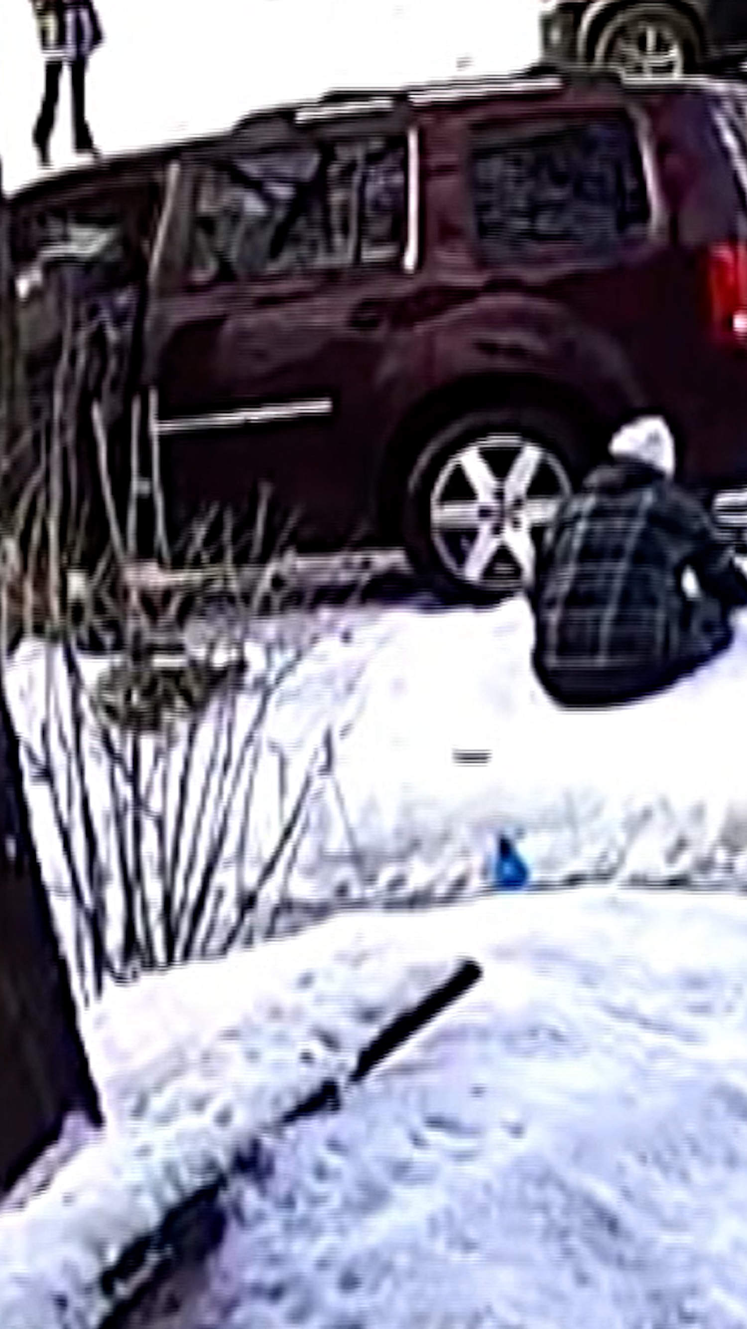 Video captures Renee Good's car crashing after shooting