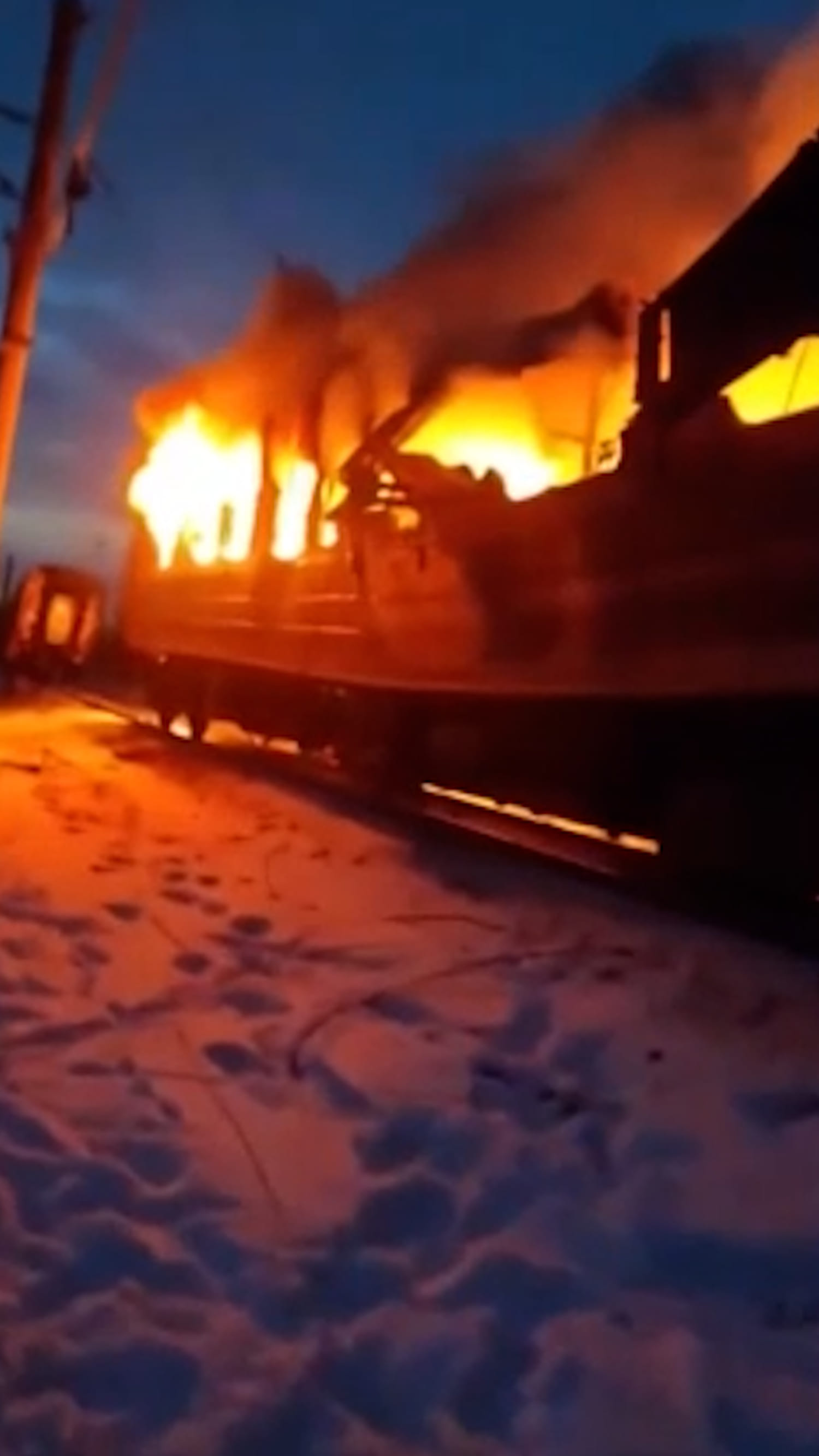 Russian strike on Ukrainian passenger train kills five