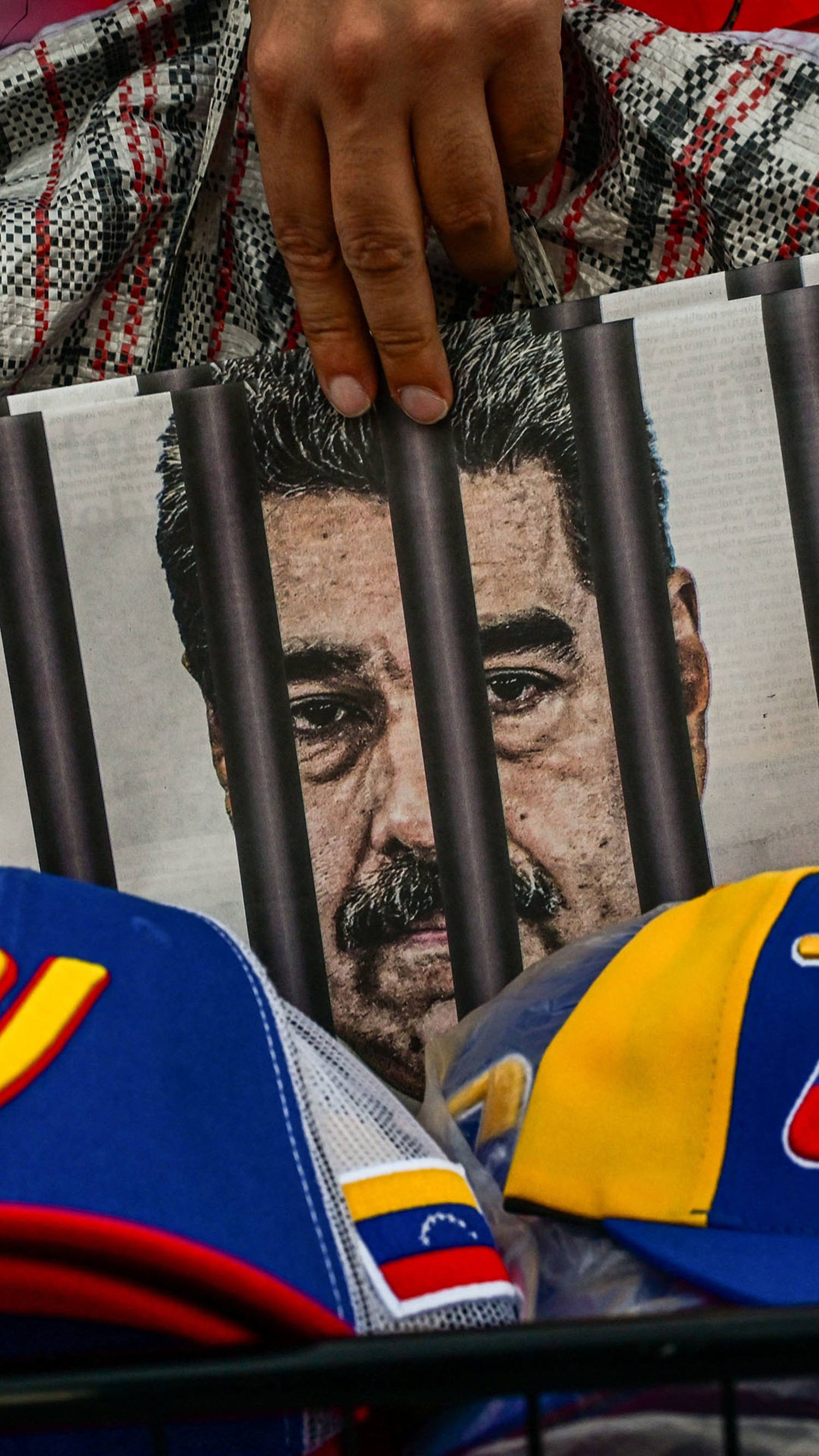 View from the courtroom for Maduro's first appearance