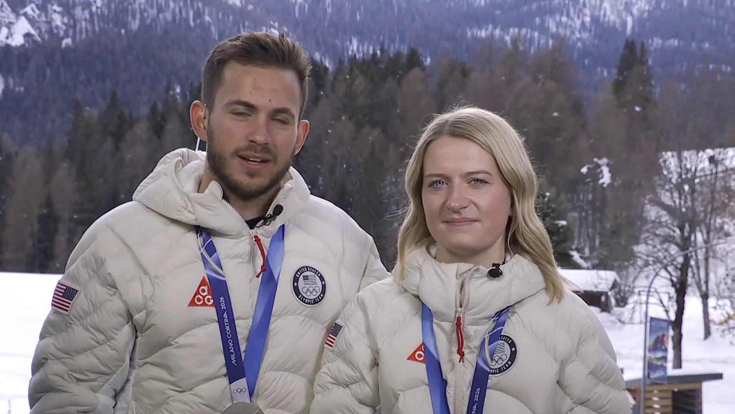 First Americans to win silver in mixed doubles curling speak about the match