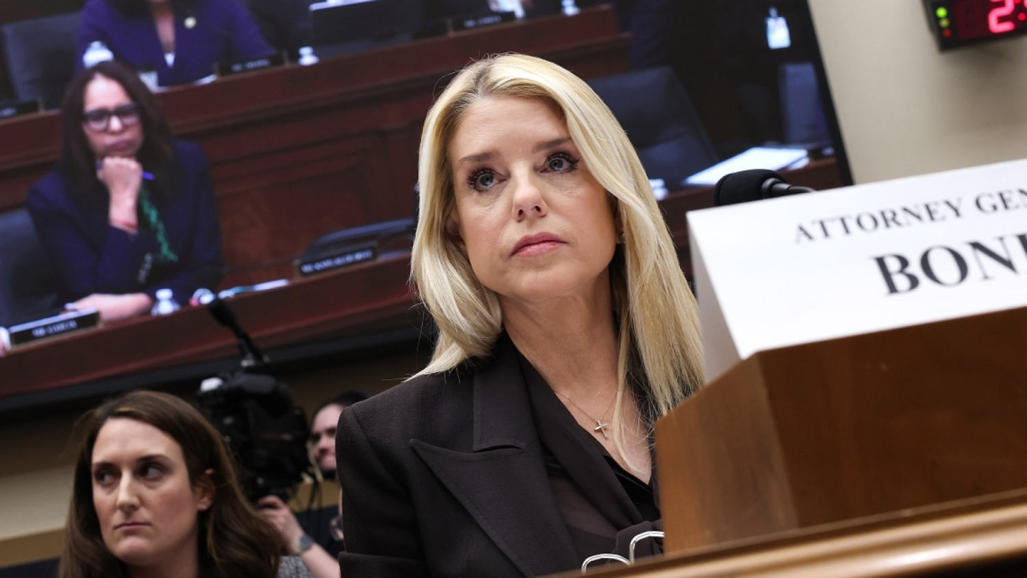 Bondi touts stock exchange numbers while defending Trump at House hearing