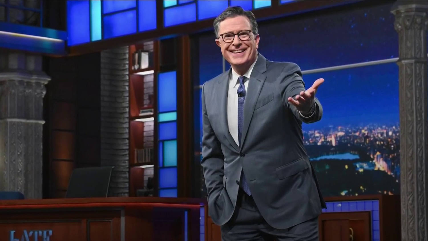 Stephen Colbert says CBS didn't air interview with Texas Democrat out of fear of FCC