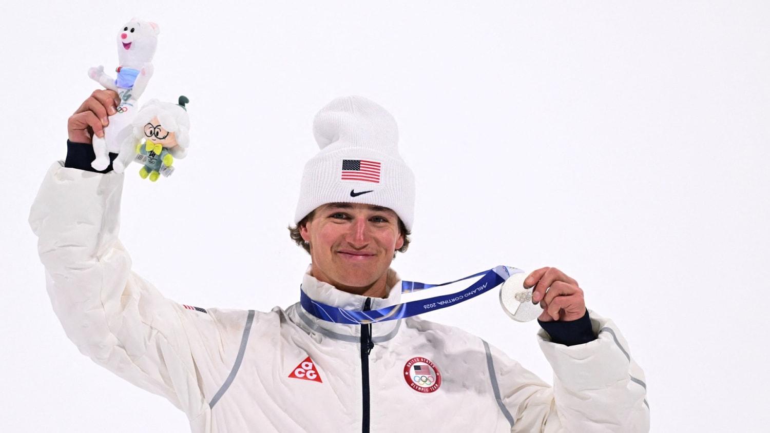 'A dream of mine my entire life": Mac Forehand on winning silver in the men's big air competition