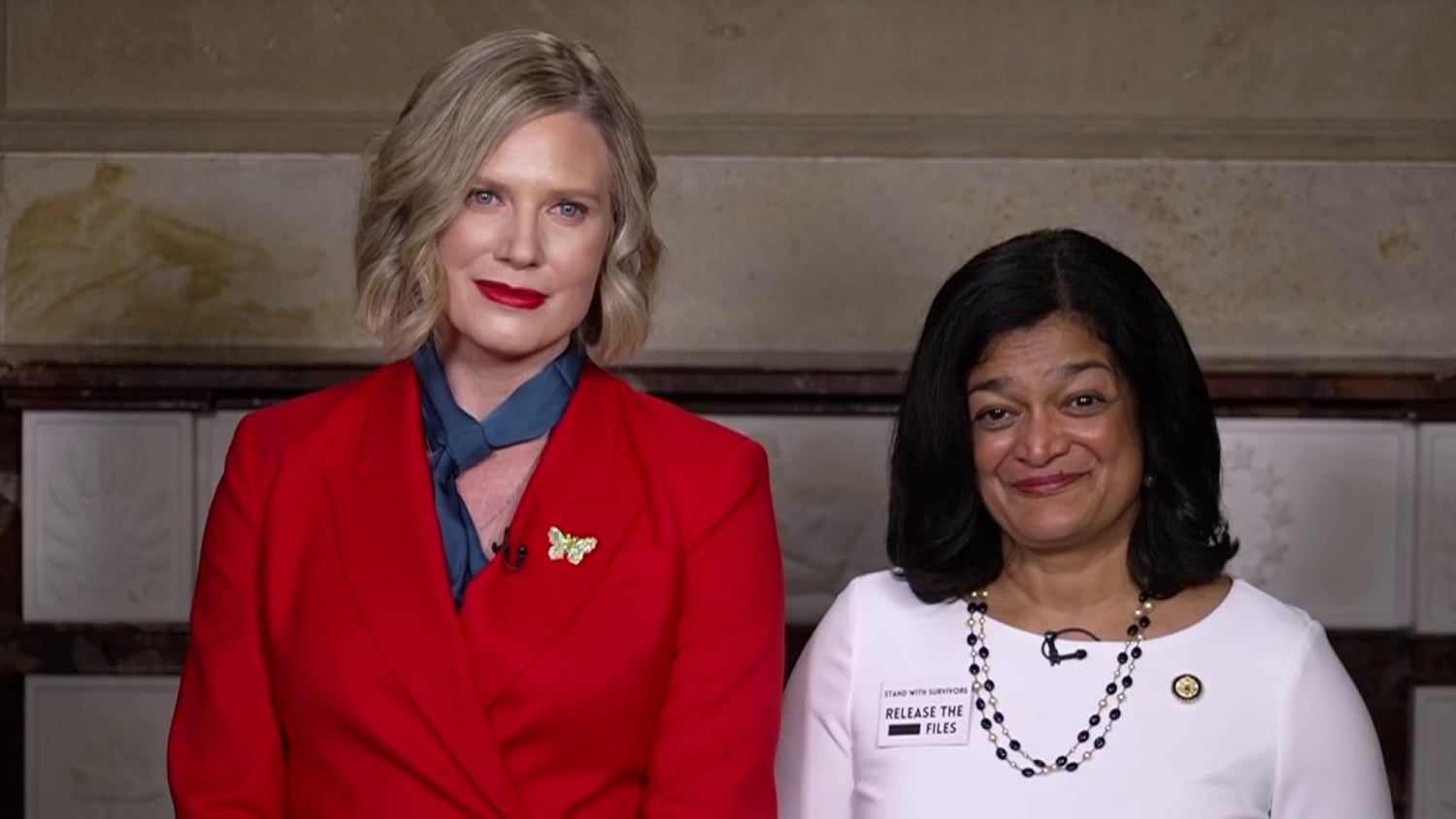 Rep. Jayapal on bringing Epstein survivor to State of the Union