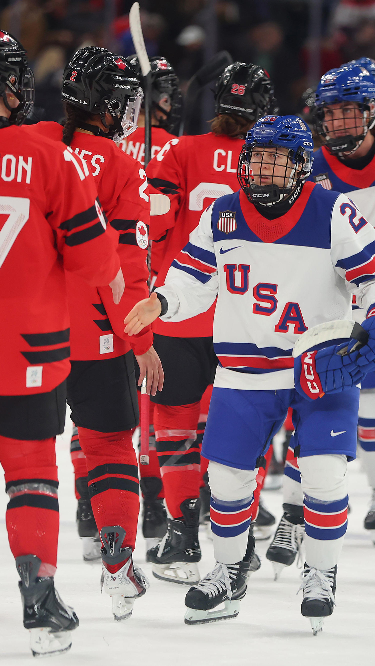 U.S. women's hockey trounces rival Canada in 5-0 game