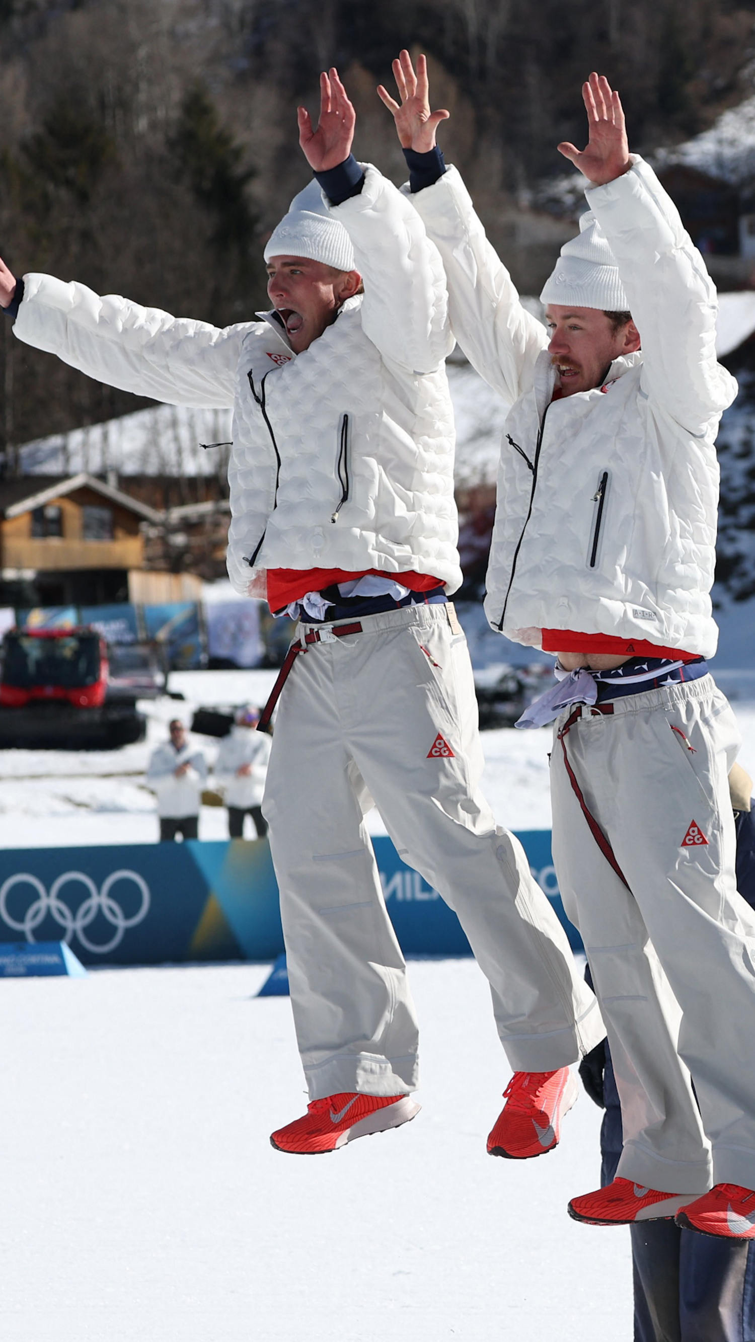 Team USA win first-ever medal in the men's team sprint