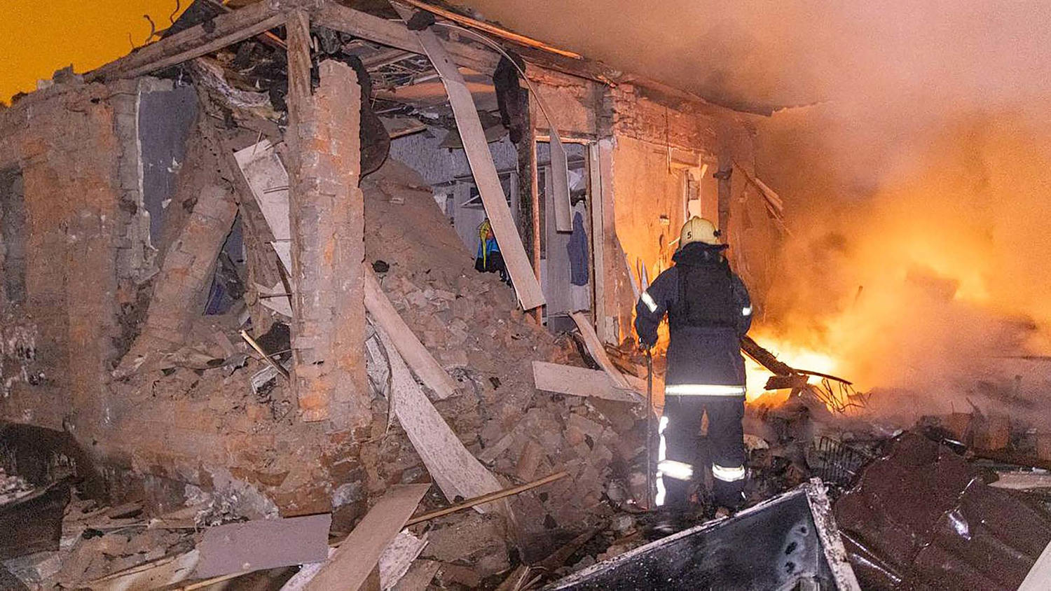 Russia pounds Ukraine with drones and missiles despite peace talks