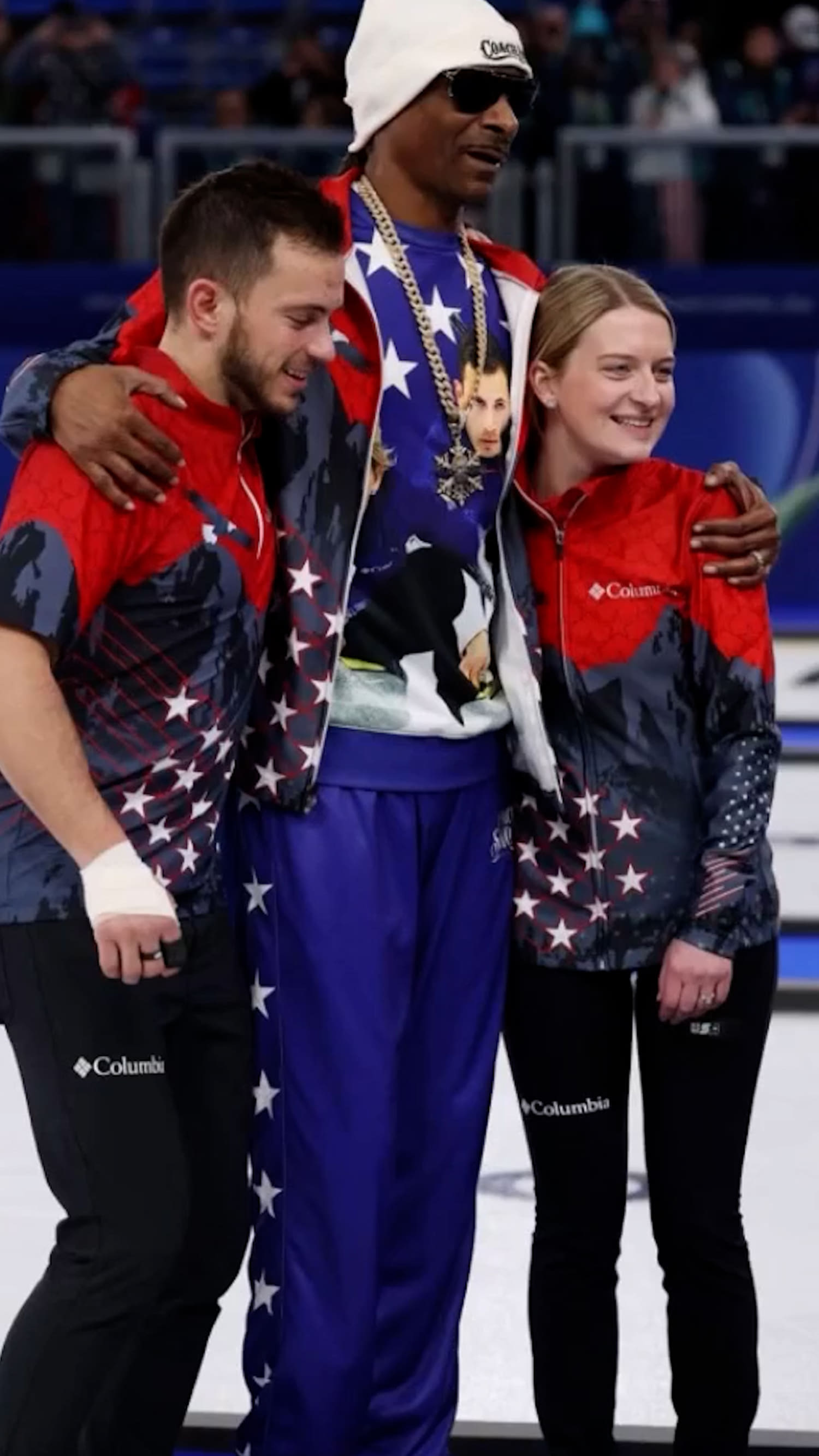 Team USA curlers recall seeing Snoop cheering for them