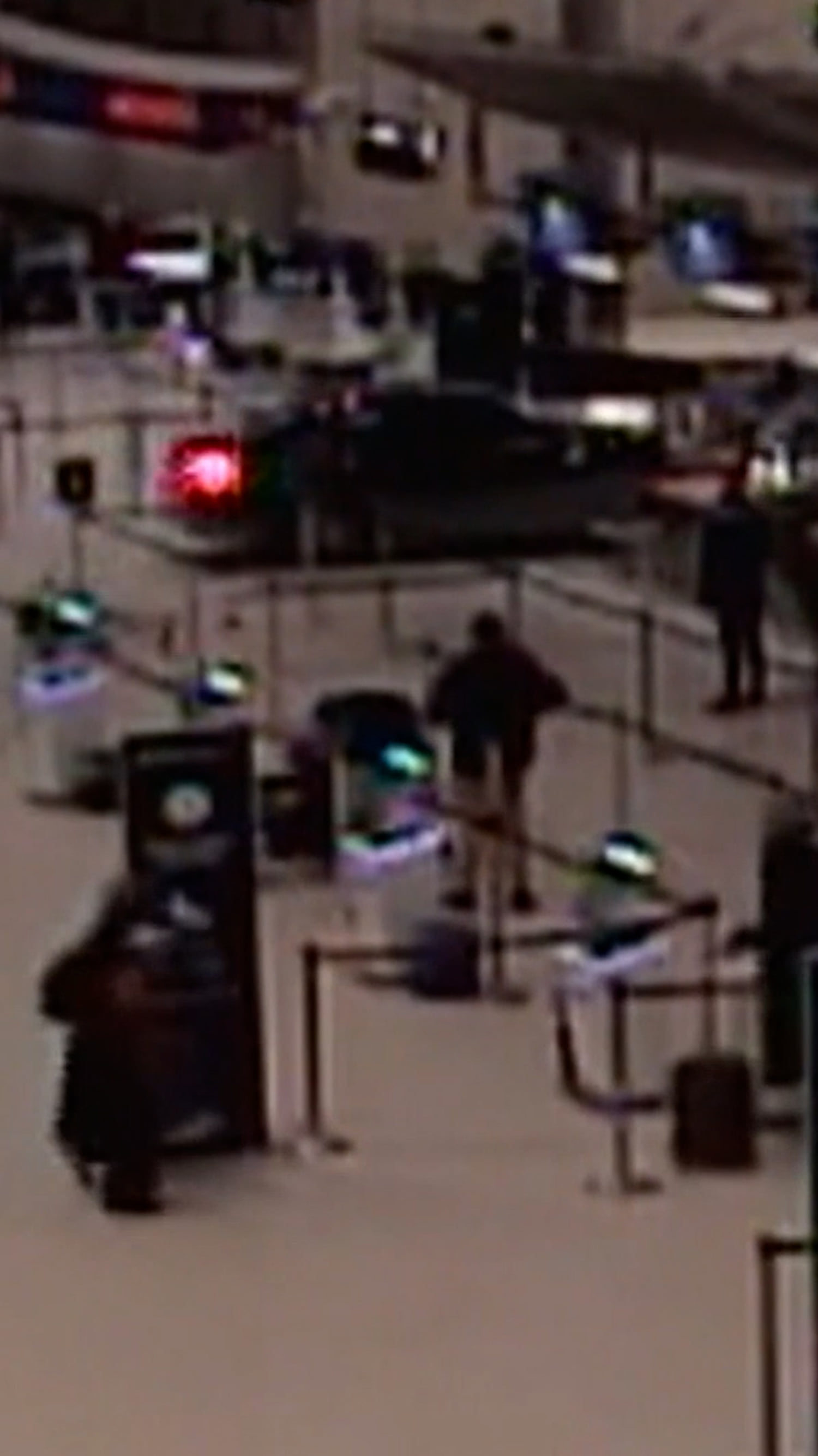 Video shows a car crashing into Detroit’s airport