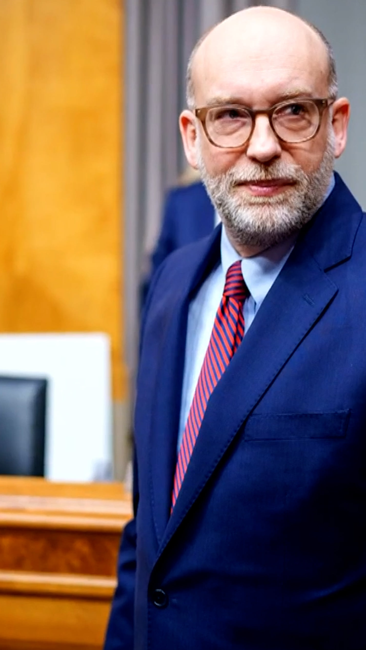 Man charged after alleged appearance at Vought's home