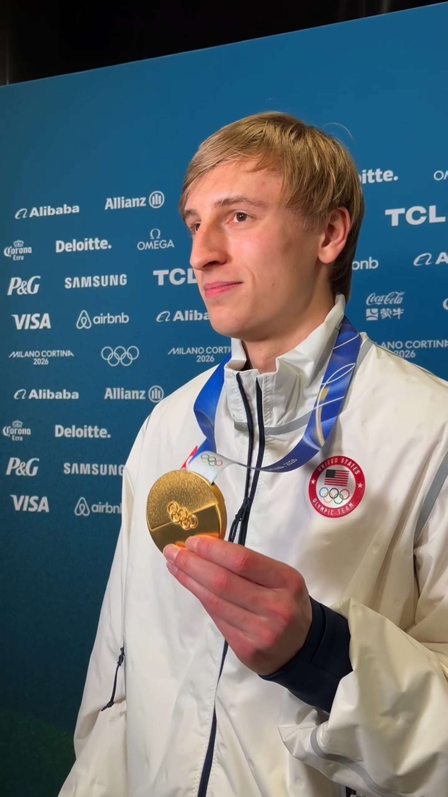 American speedskater Stolz says winning gold was ‘surreal’