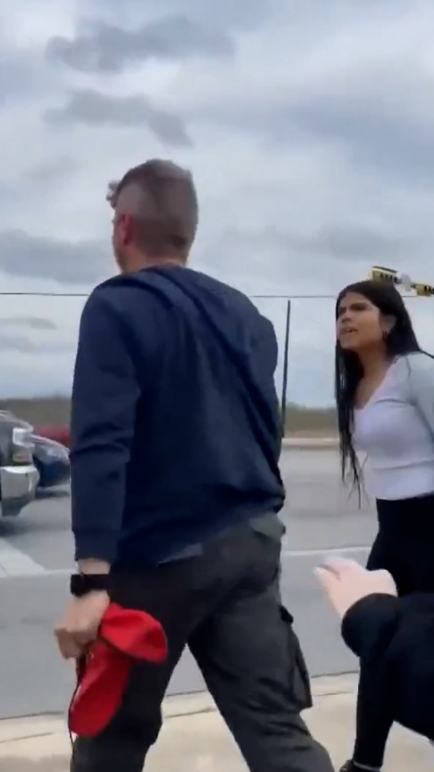 Man charged with assault after fight with students