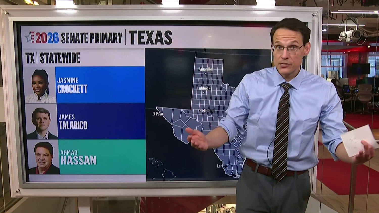 Kornacki: What to expect in tomorrow’s Texas's Senate primary