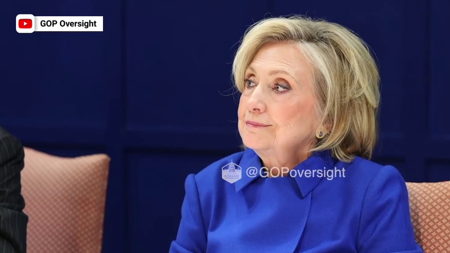 Hillary Clinton reacts to photo posted during deposition without permission