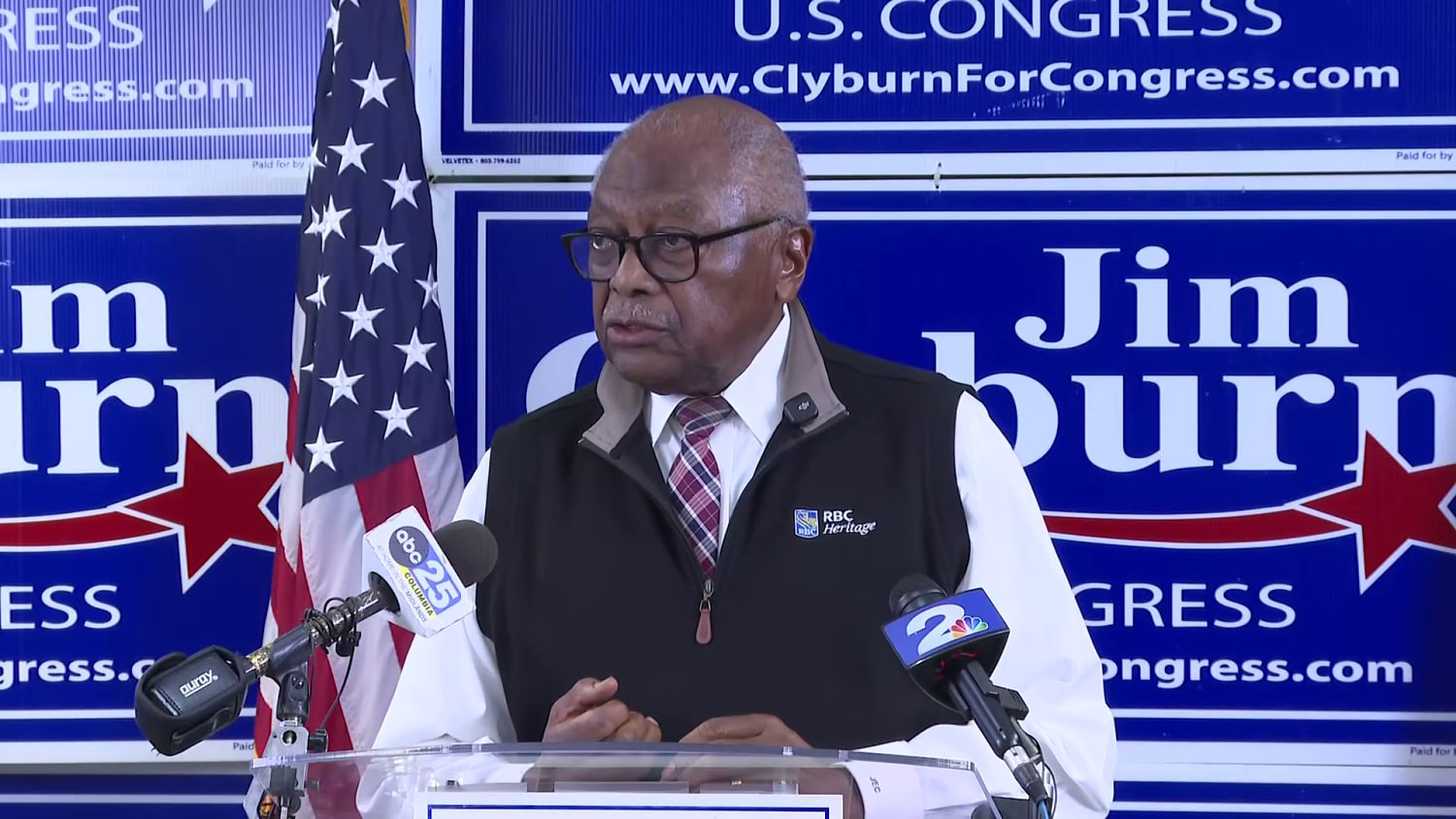 Rep. Jim Clyburn announces he is running for reelection