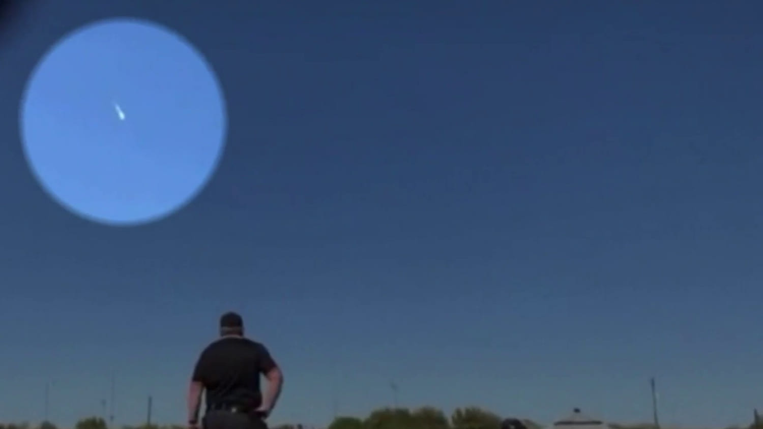 Meteor spotted streaking above Texas