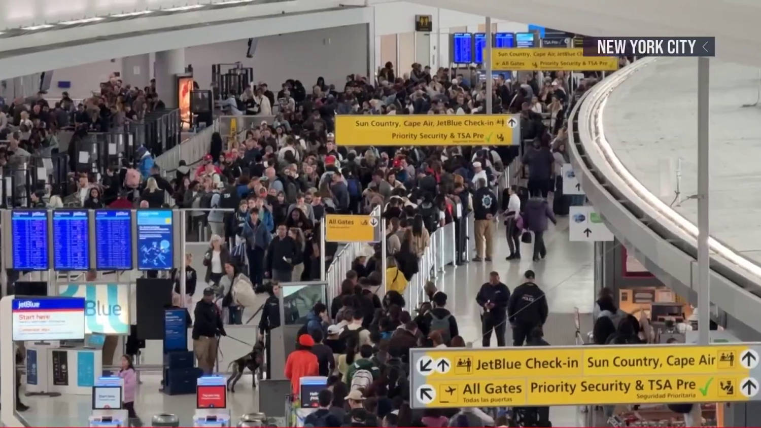 Trump admin. to send ICE agents to assist TSA at airports
