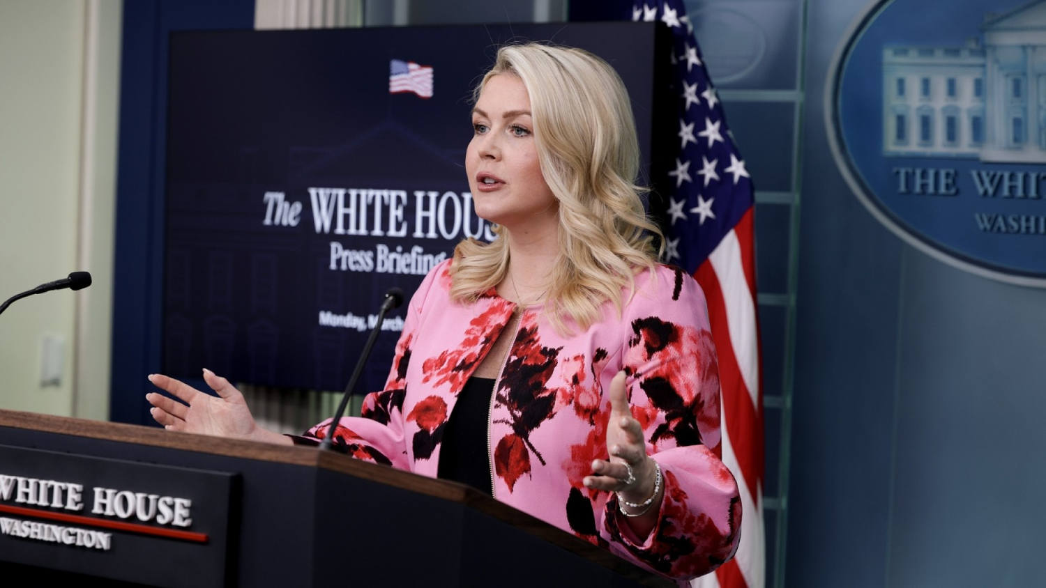 White House questioned about Trump's threat to target Iranian civilian infrastructure