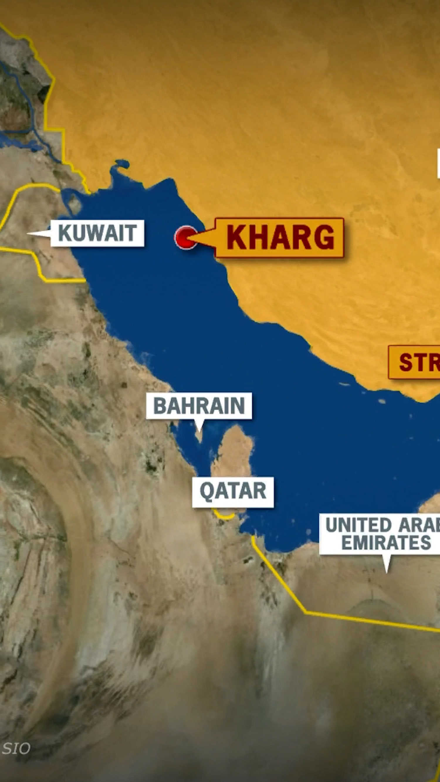 Trump says military targets on Iranian island 'obliterated'