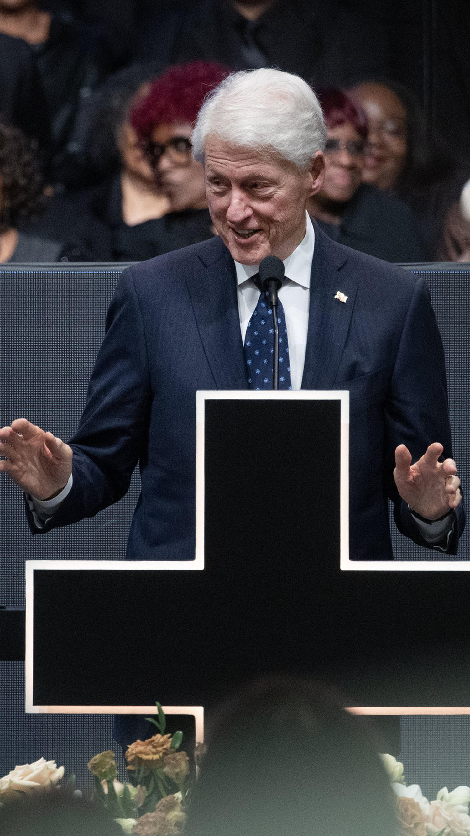 Clinton recalls his friendship with Rev. Jesse Jackson