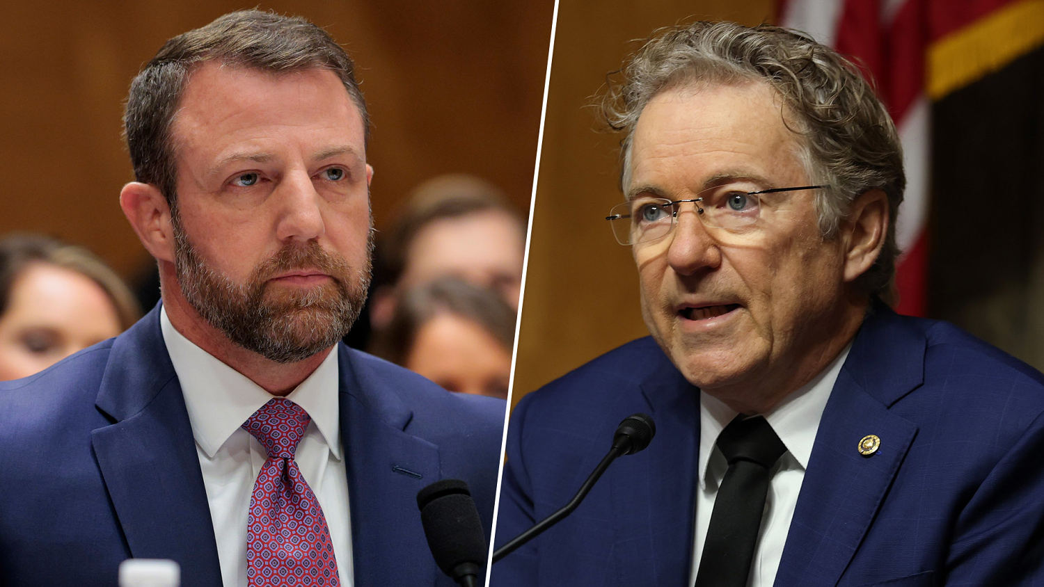 Rand Paul and Markwayne Mullin clash at Senate hearing over past comments