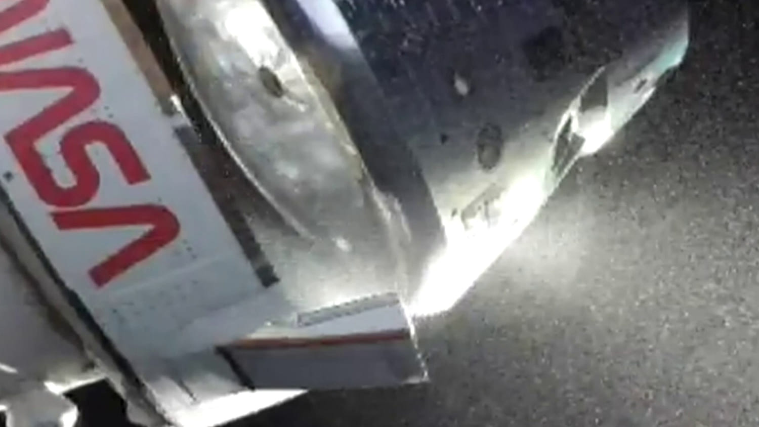 Service module separates from Orion as Artemis II heads home