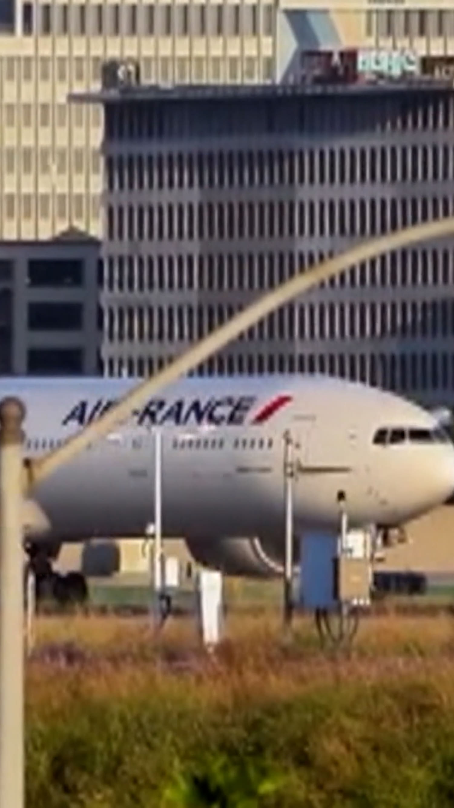 Air France jet forced to abort takeoff at LAX