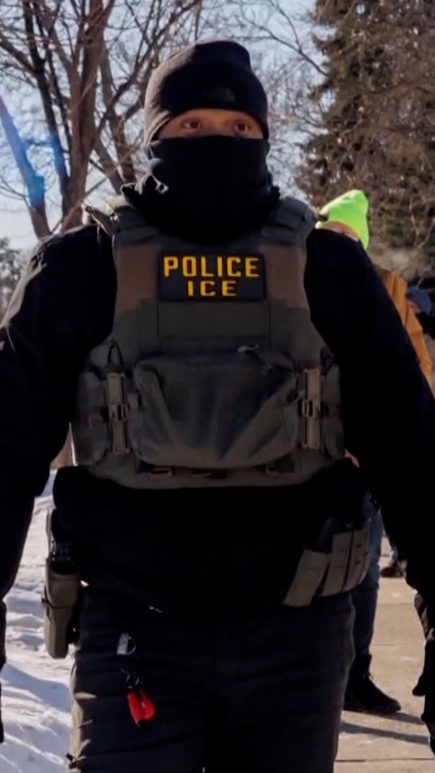 Court strikes down law banning ICE from wearing masks
