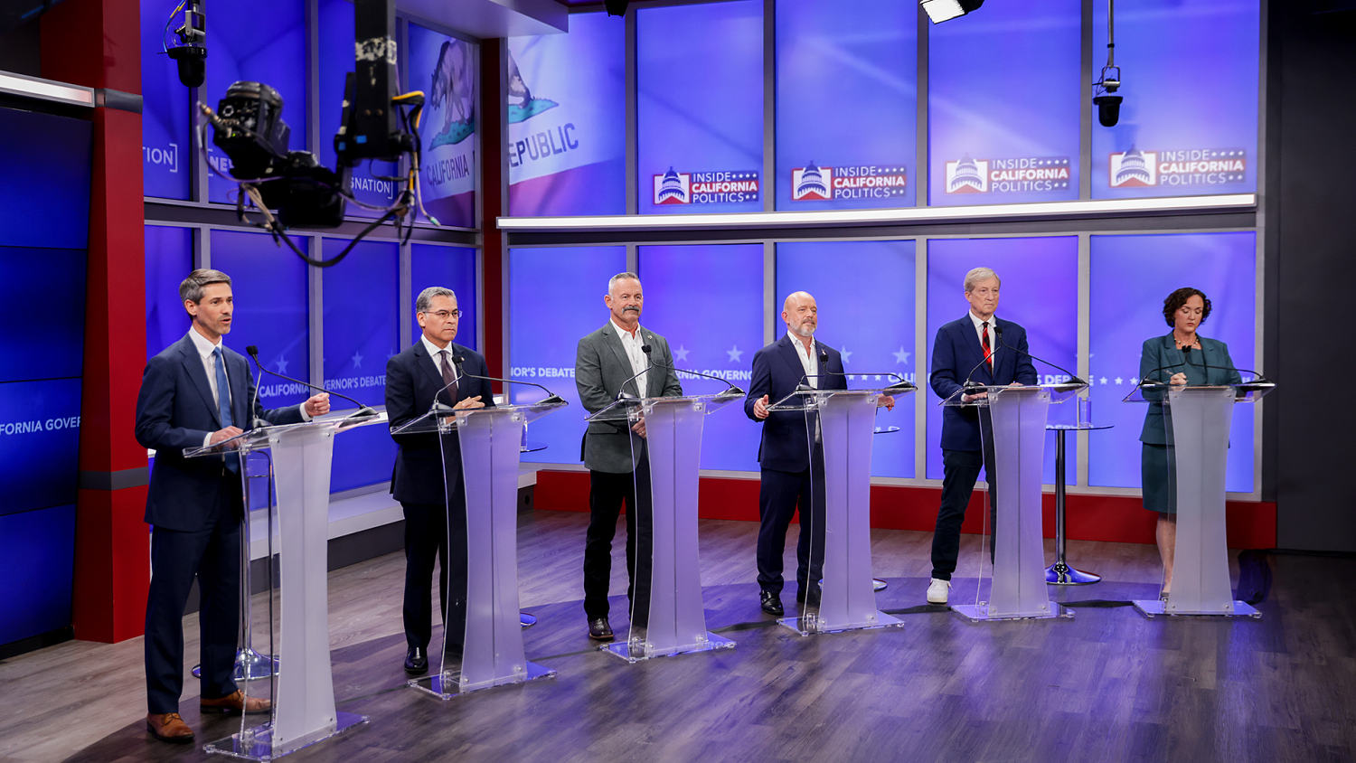 Candidates go head-to-head in California governor debate