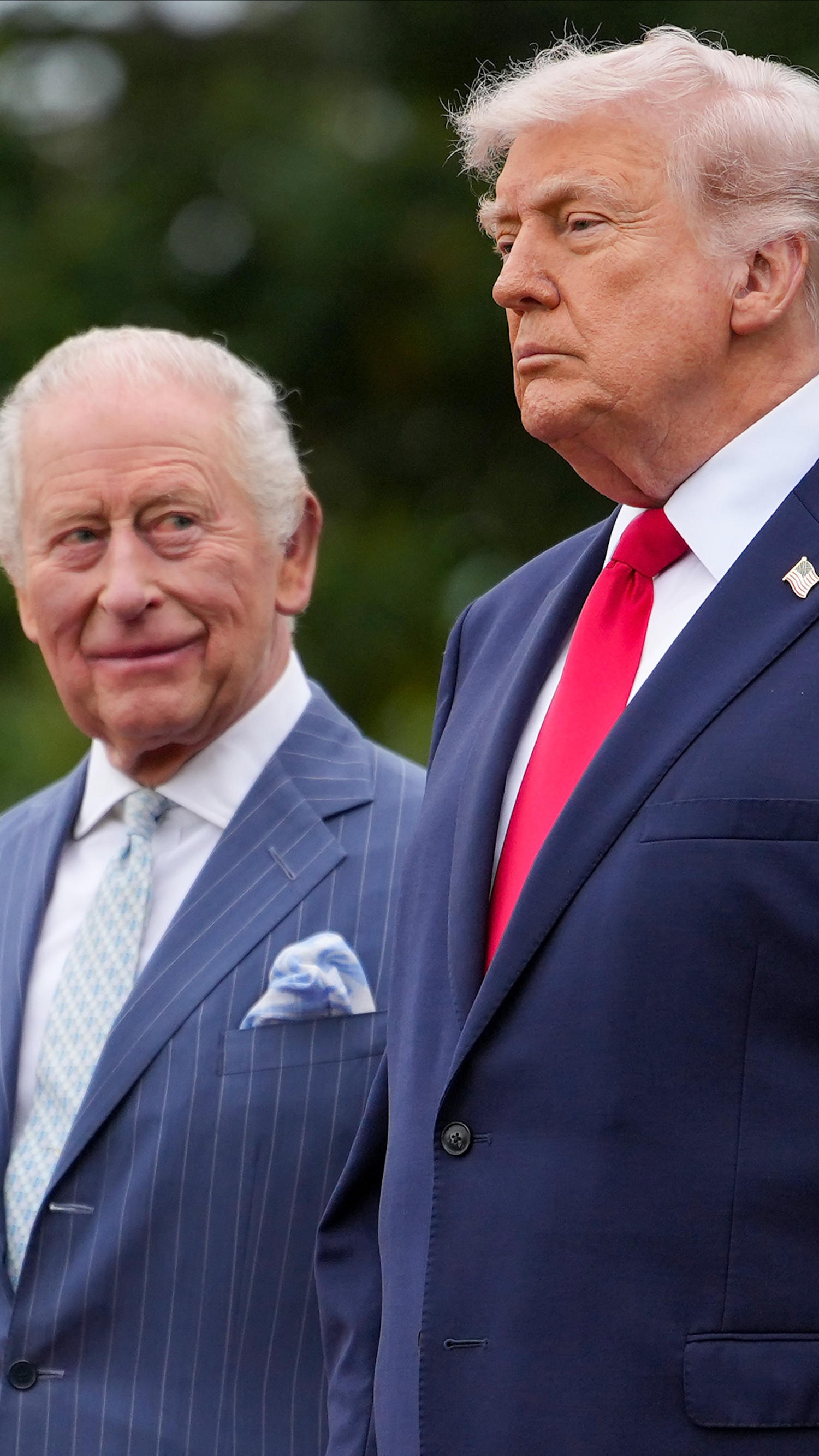 King Charles and Queen Camilla arrive at White House