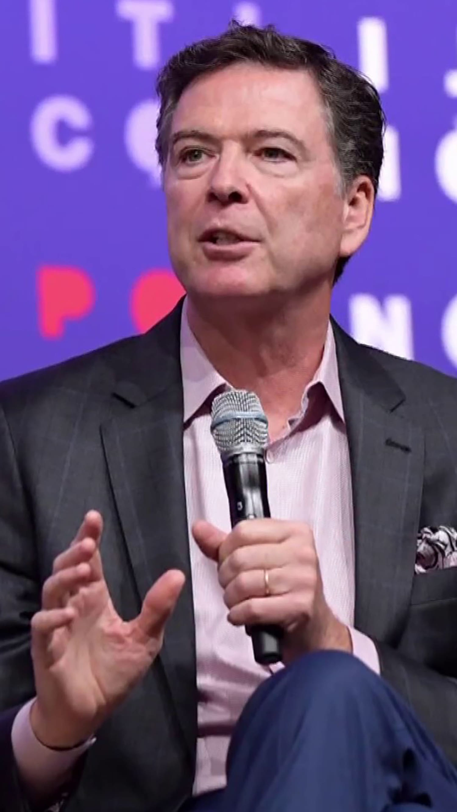 Justice Department indicts Comey over seashell photo