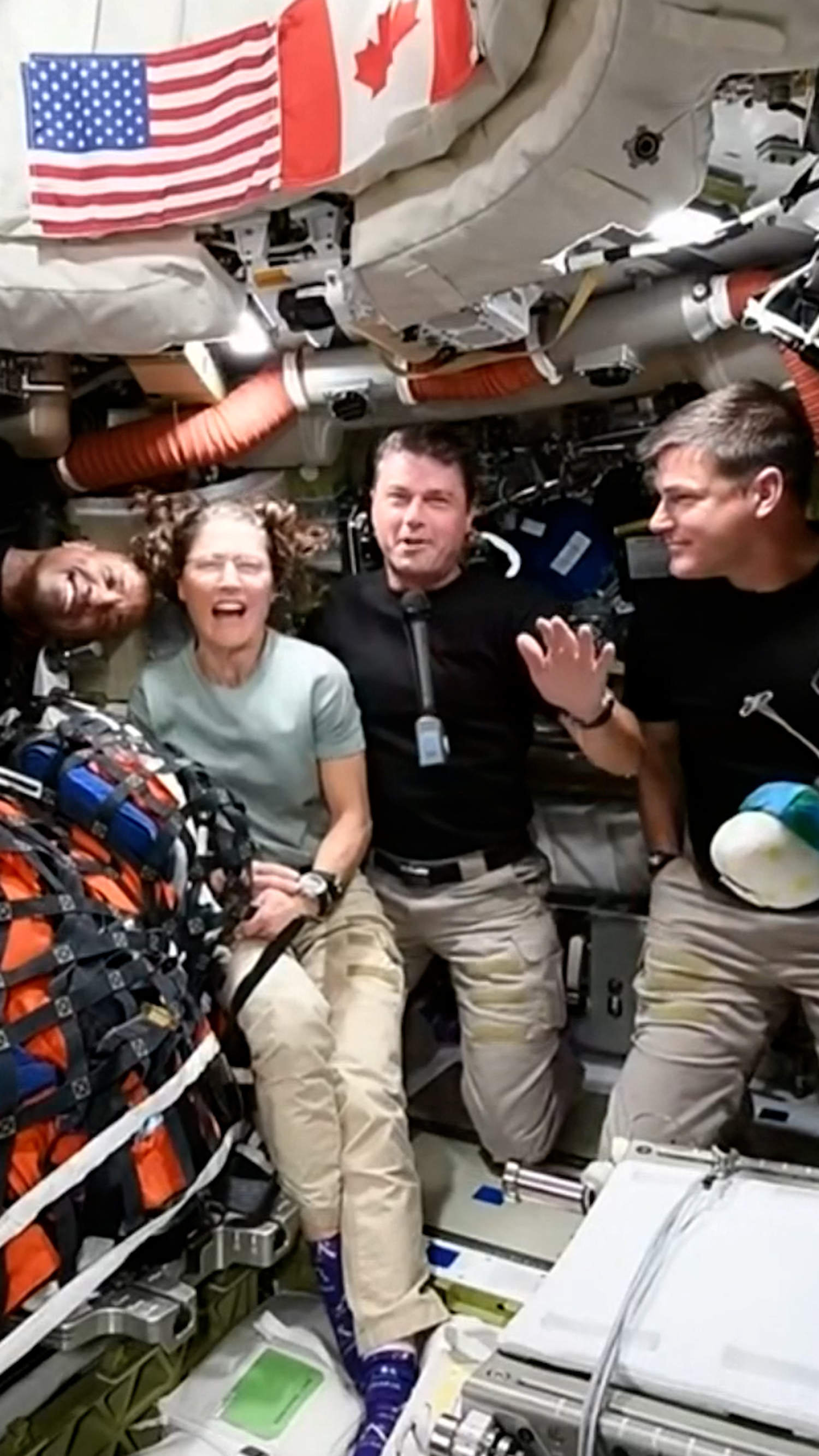 Artemis astronauts on who would play them in a movie