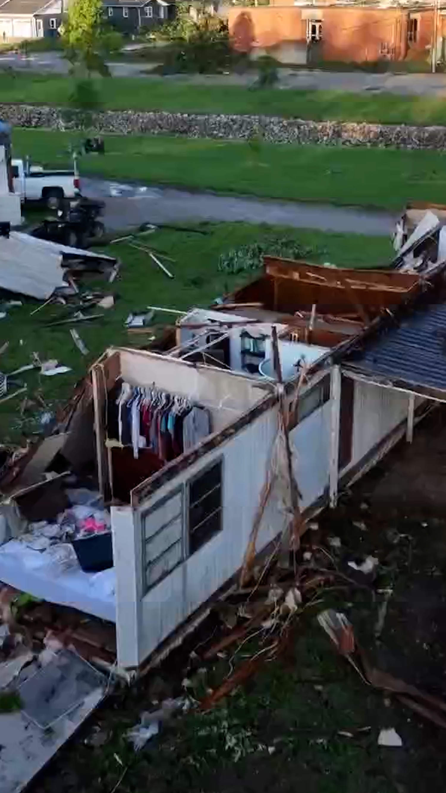 Tornadoes, massive hail batter the South and Midwest