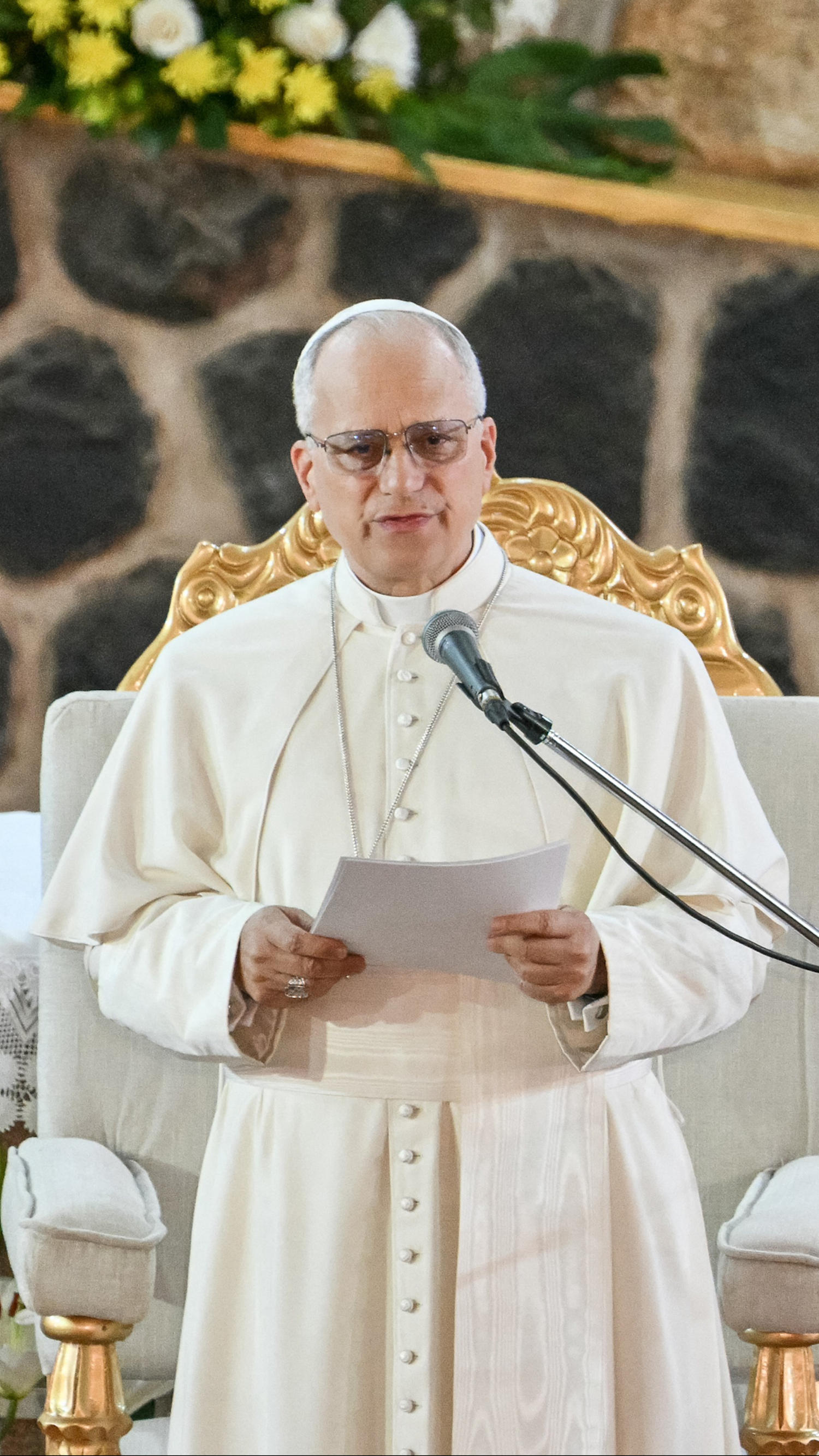 Pope Leo denounces tyrants and warmongers