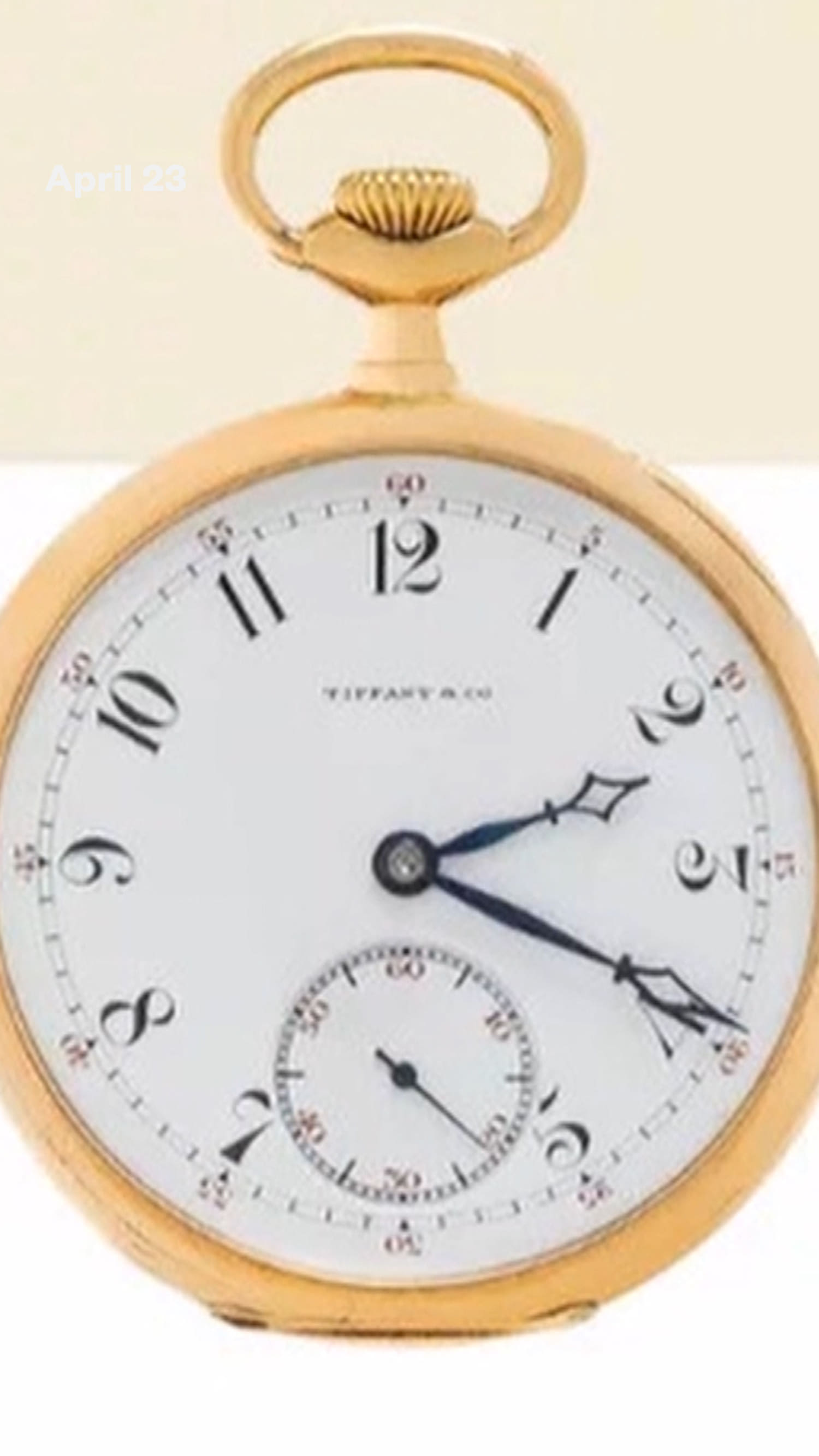 Pocket watch from Titanic passenger sells for over $1M