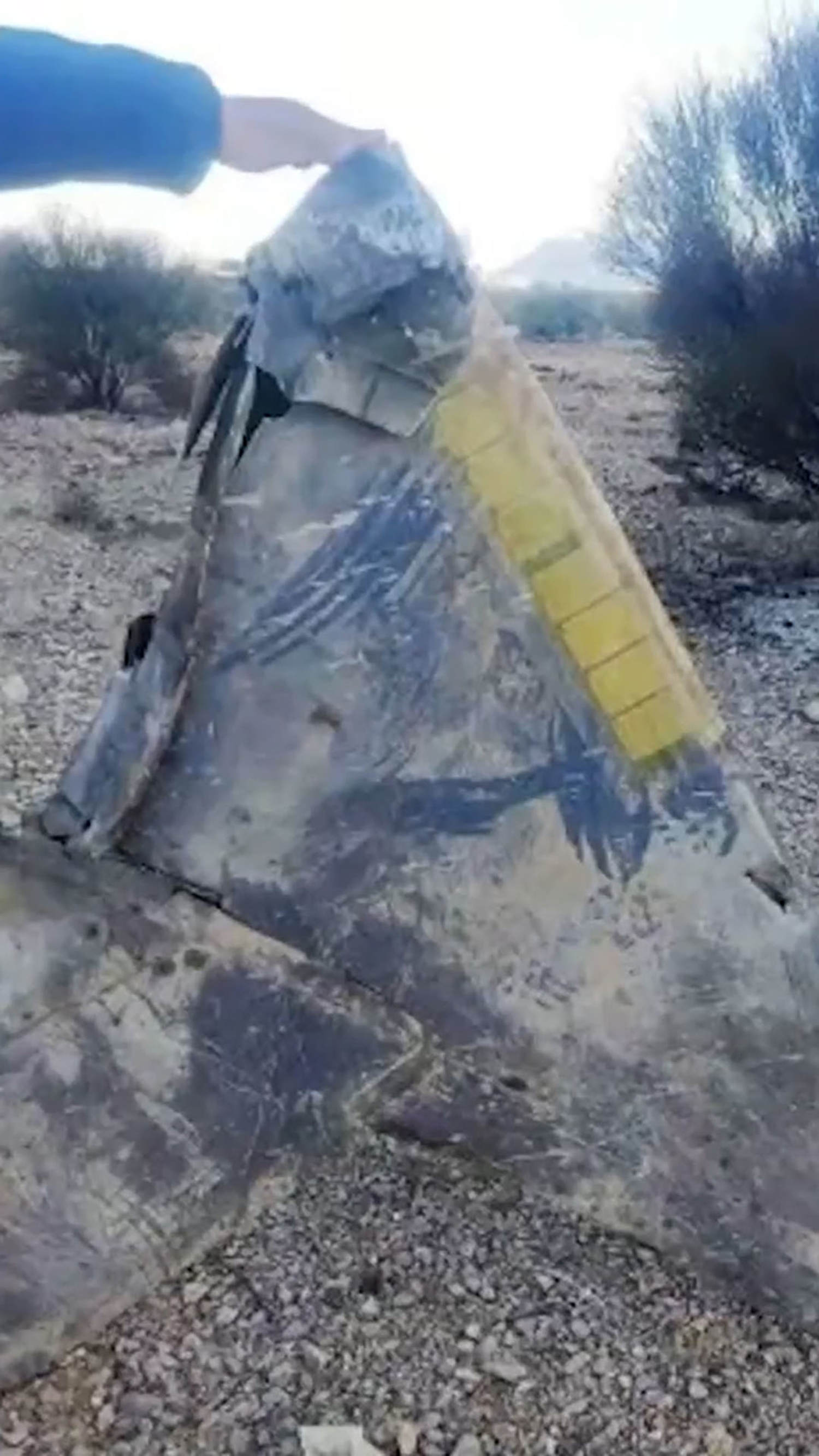 U.S. fighter jet goes down over Iran