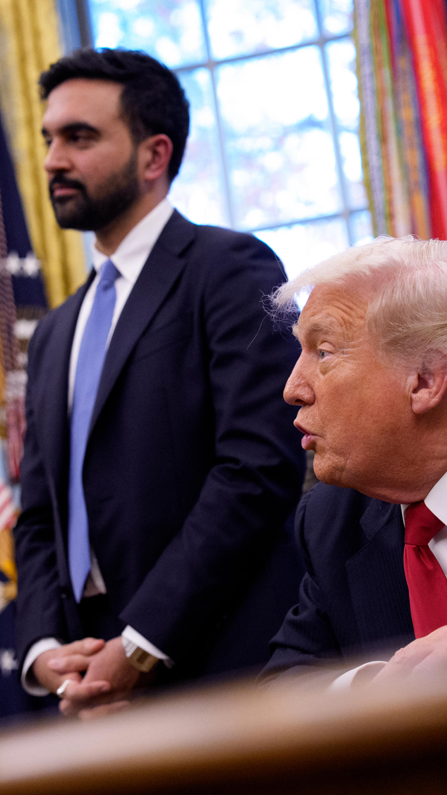 Mayor Mamdani describes his relationship with President Trump