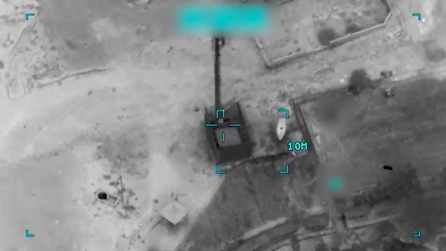 U.S. Central Command videos show strikes on military targets in Iran