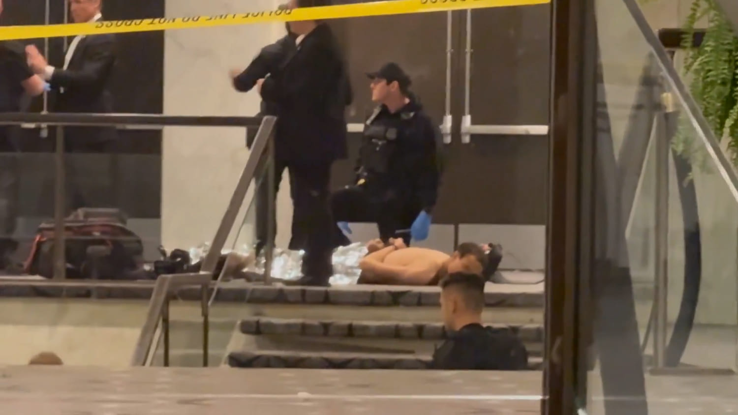 Video shows the suspect of the WHCD shooting detained by law enforcement